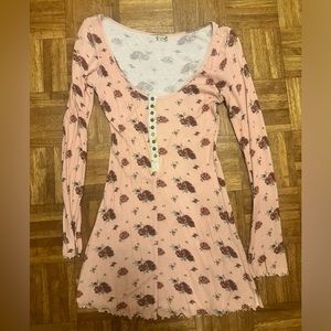 Free People mini dress size S